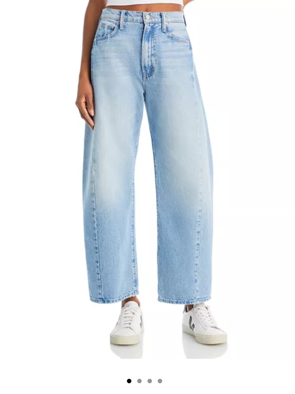MOTHER Half pipe ankle jean